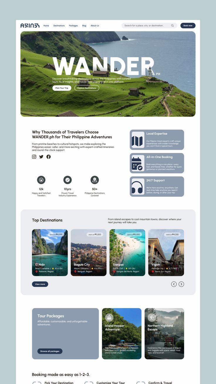 Dexirox website design project